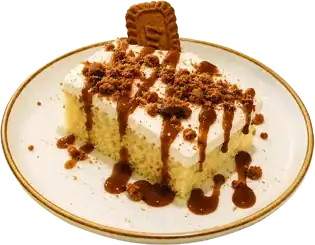 Lotus Tres Leches at Knight & Rose Café