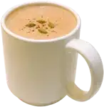 Masala Heritage chai, traditionally spiced, at Knight & Rose Café.